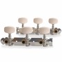 Meccaniche per Chitarra Classica Nikelate e Palette Bianche