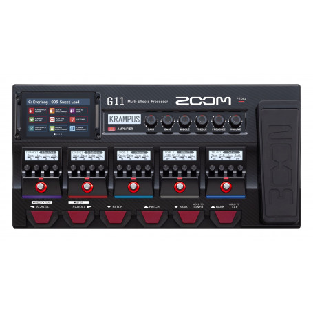Zoom G11 pedaliera multieffetto per chitarra elettrica