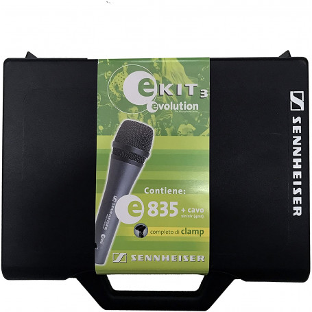 Sennheiser E 835 KIT Microfono Professionale