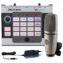 Zoom V3 vocal processore voce + JS-1E microfono da studio + AD-16